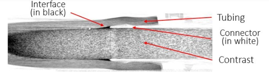 Micro CT Imaging of Medtronic connector as used in ECMO circuits