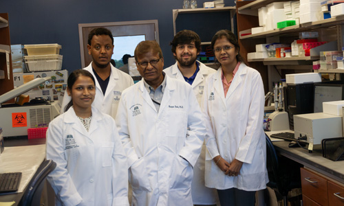 CSBL members in lab, 2024