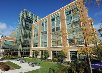 Exterior of Engineering Hall, Marquette University Milwaukee Campus