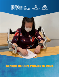 Cover of Senior Design Catalogue, class of 2021