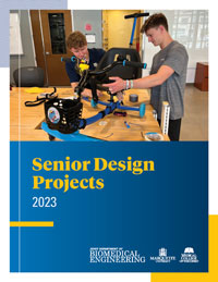 Cover of 2023 MU-MCW BME Senior Design Catalogue