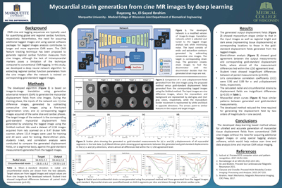 Research Poster - Myocardial Strain Generation from ce MR Images by Deep Learning